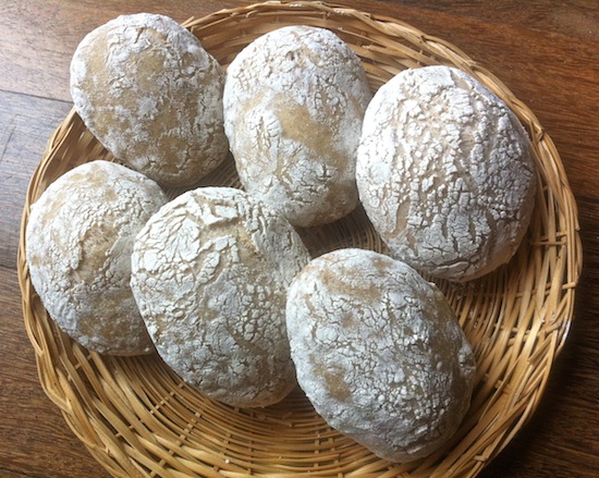 Aquí recién salidos del horno