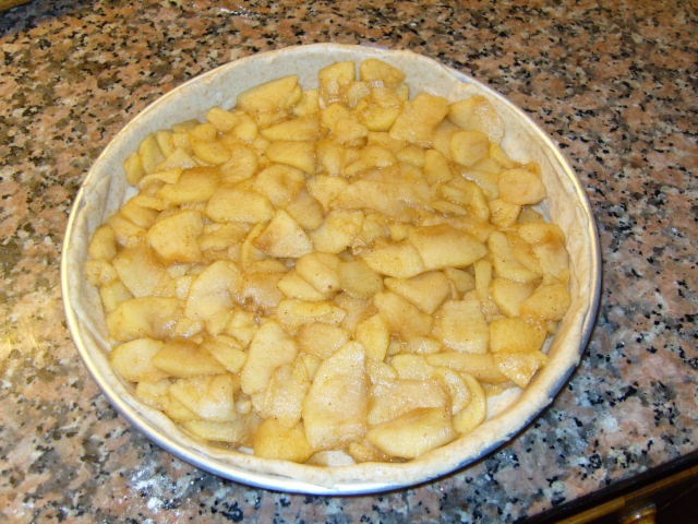 Apple Pie con MaMa. el relleno