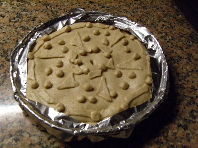 Apple Pie con MaMa. A punto para entrar al horno