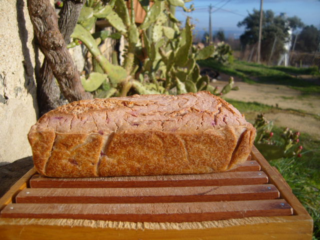 Pink Panther : Pan de patata y col lombarda