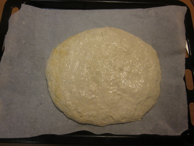 Antes del horno, de nuevo blanda