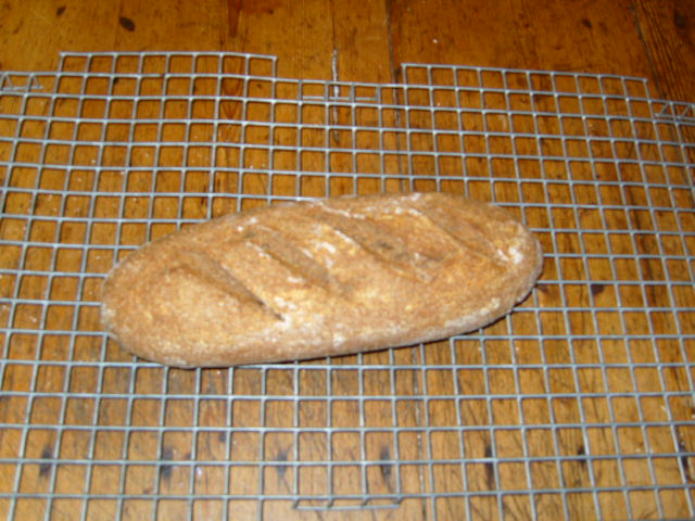 Pan amargo de centeno