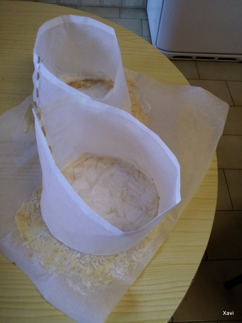 Y después del horno, solo falta recortar la base